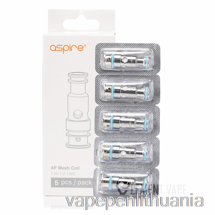 Aspire Af Pakeitimo Ritės 1.0ohm Tinklelio Ritės Vape Skystis